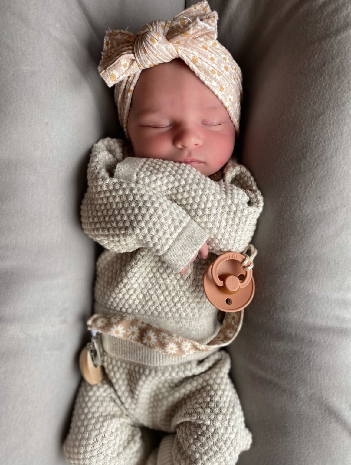 Organic Cotton Soother Clips