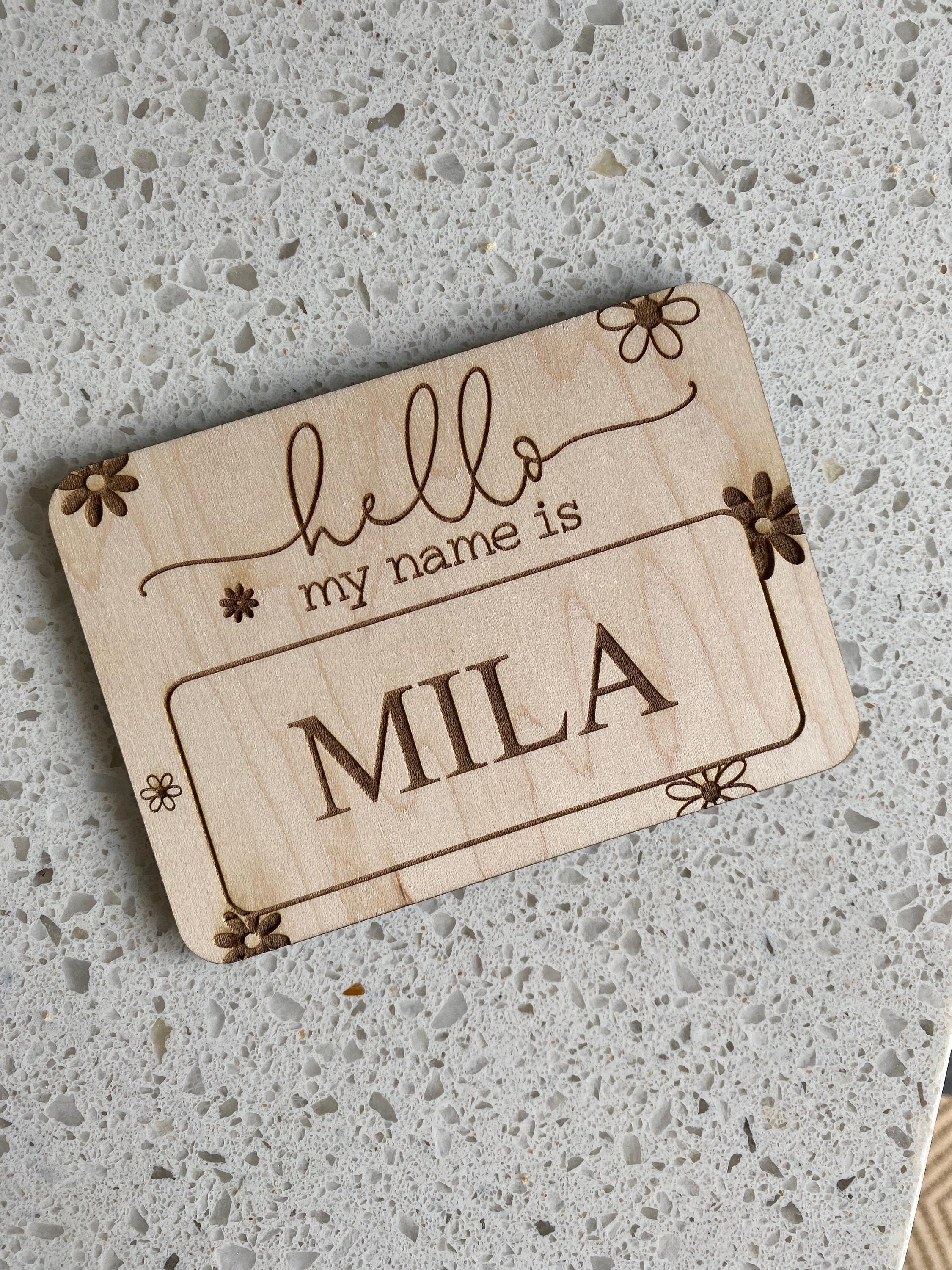 Daisy Birth Announcement