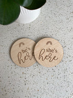 Gender Announcement Baby Sign