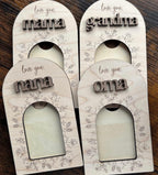 Floral Magnetic Photo Frame