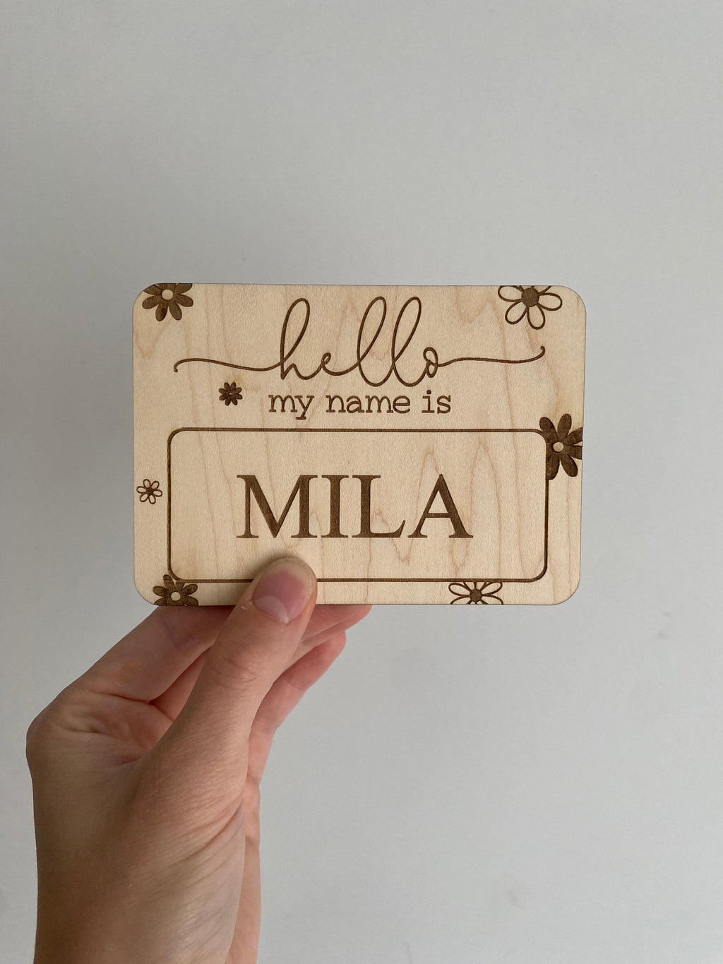 Daisy Birth Announcement