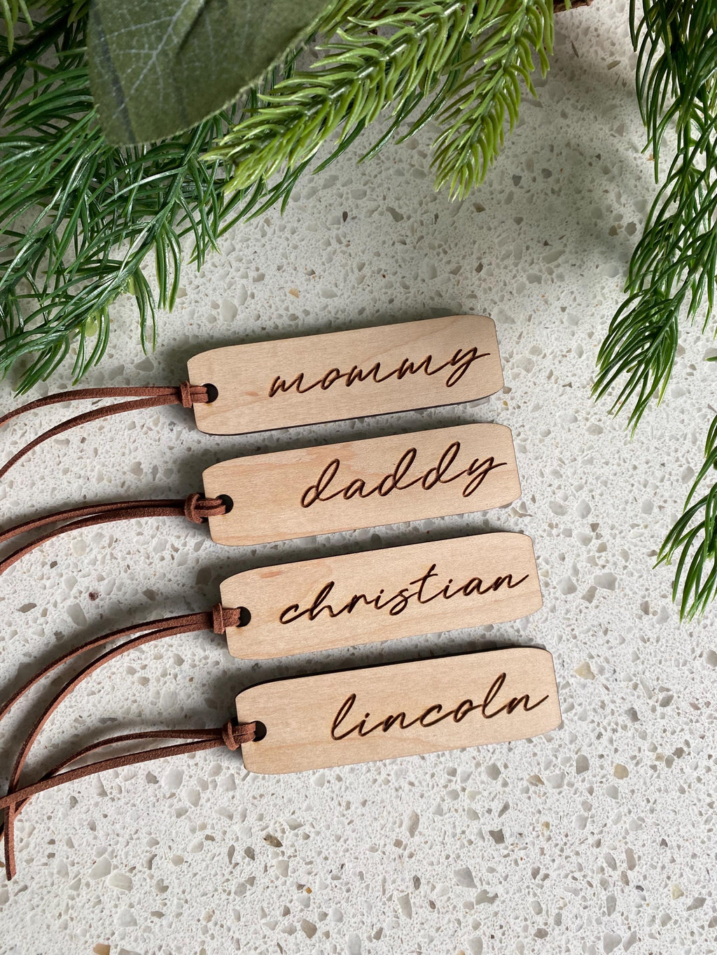 Personalized Stocking Tags