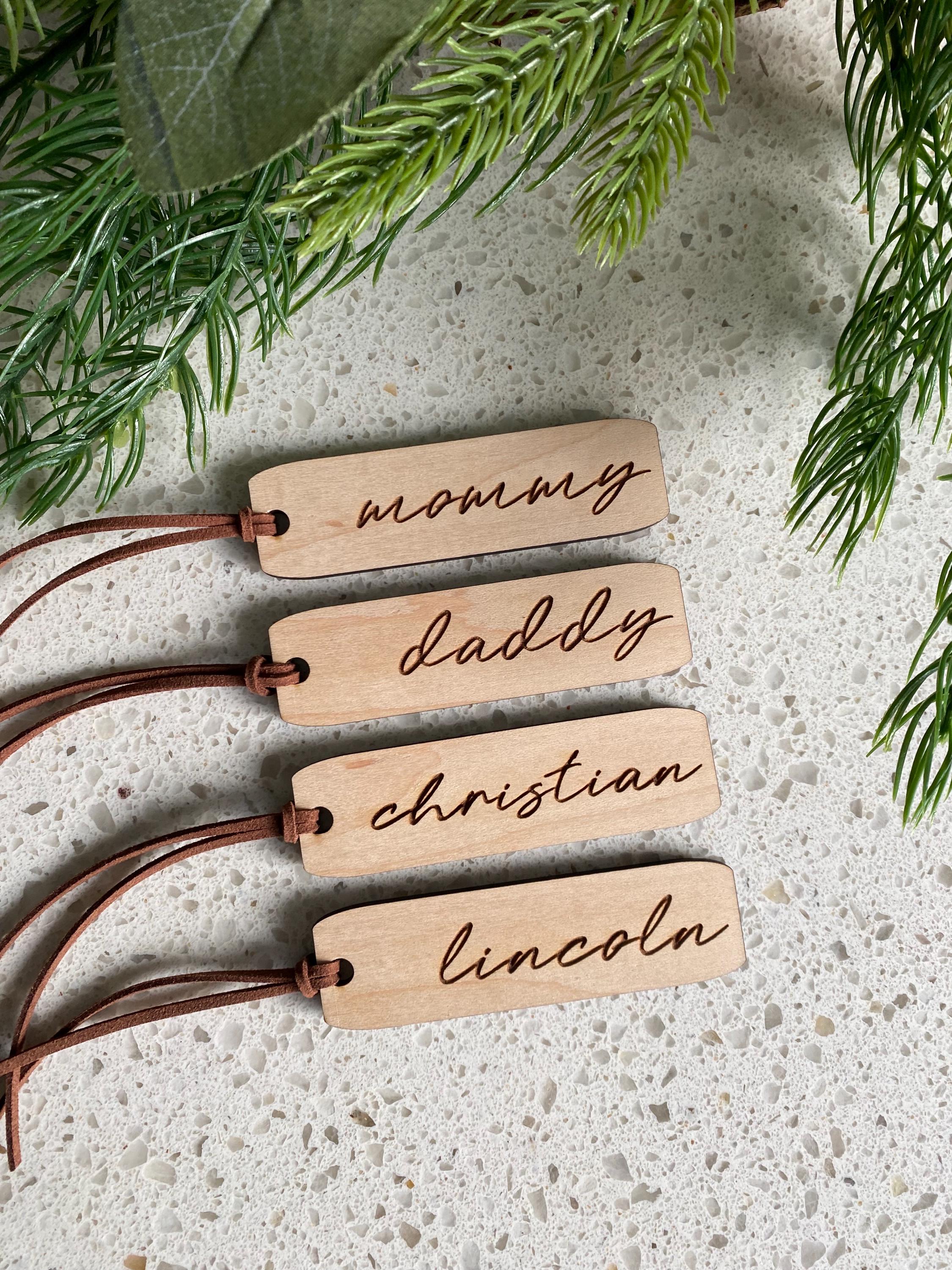 Personalized Stocking Tags