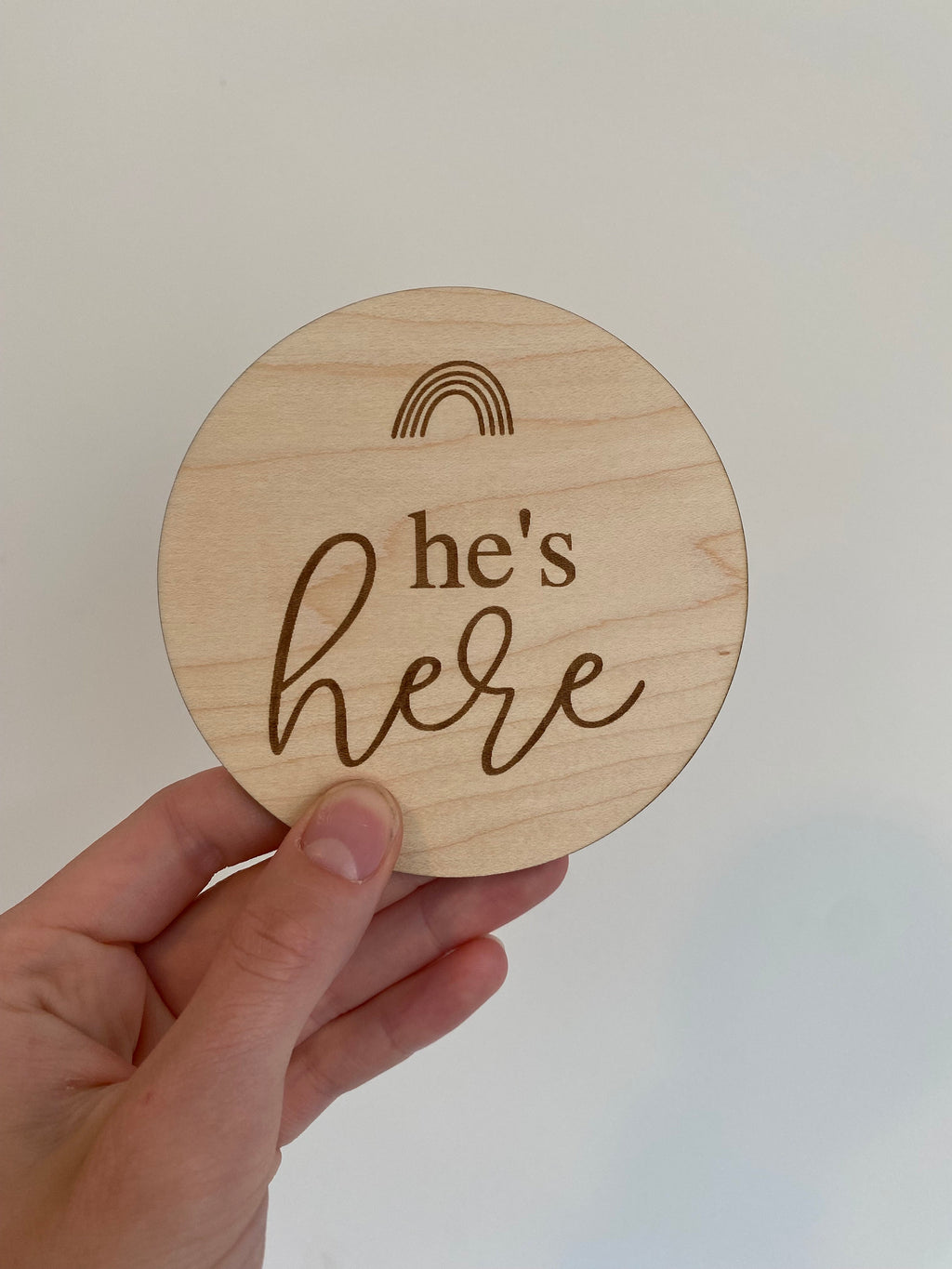 Gender Announcement Baby Sign