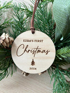 Personalized Baby's First Christmas Ornament