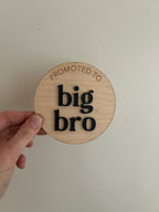 Promoted to Big Brother and Big Sister