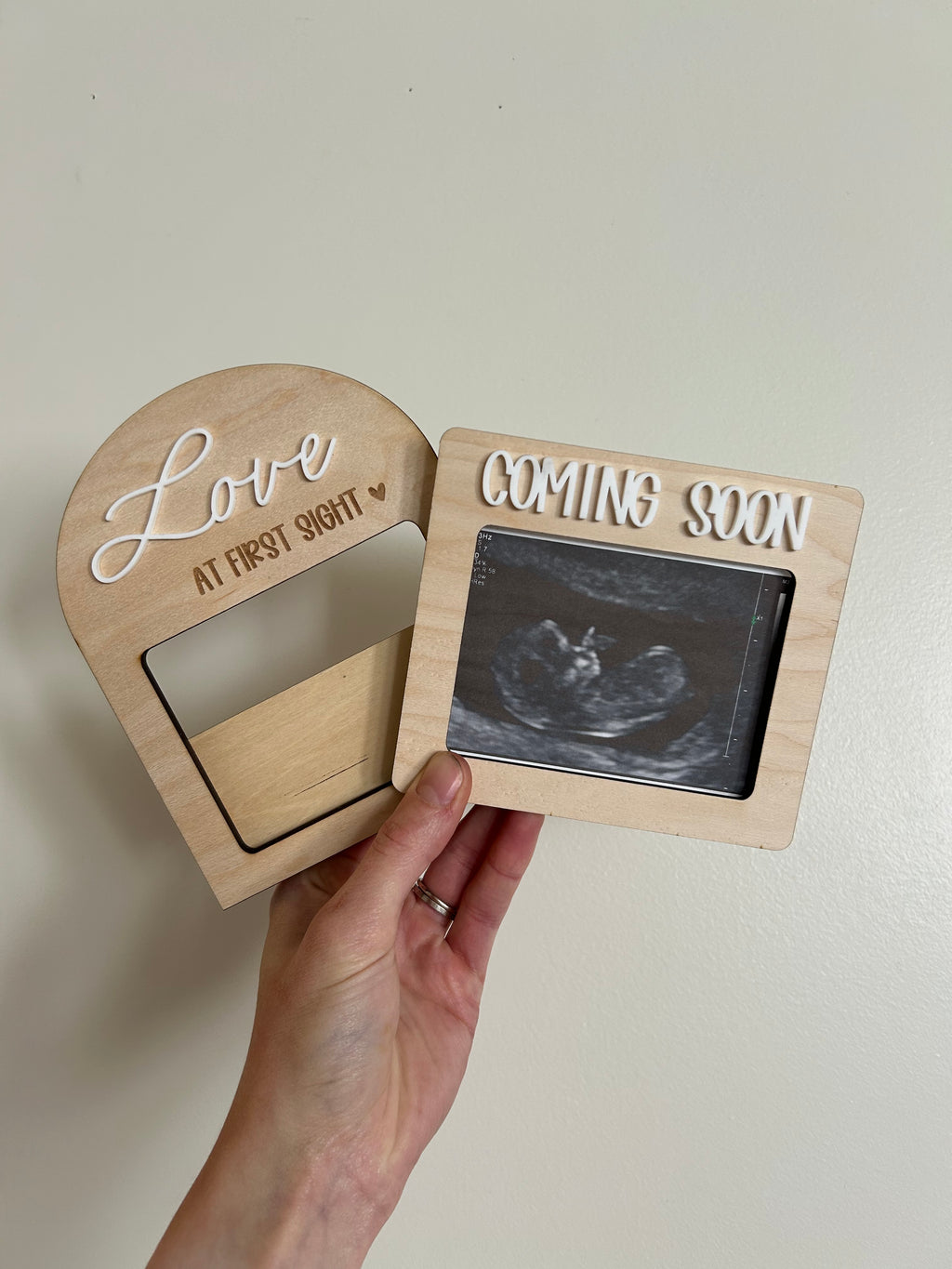 Ultrasound Magnetic Photo Frame