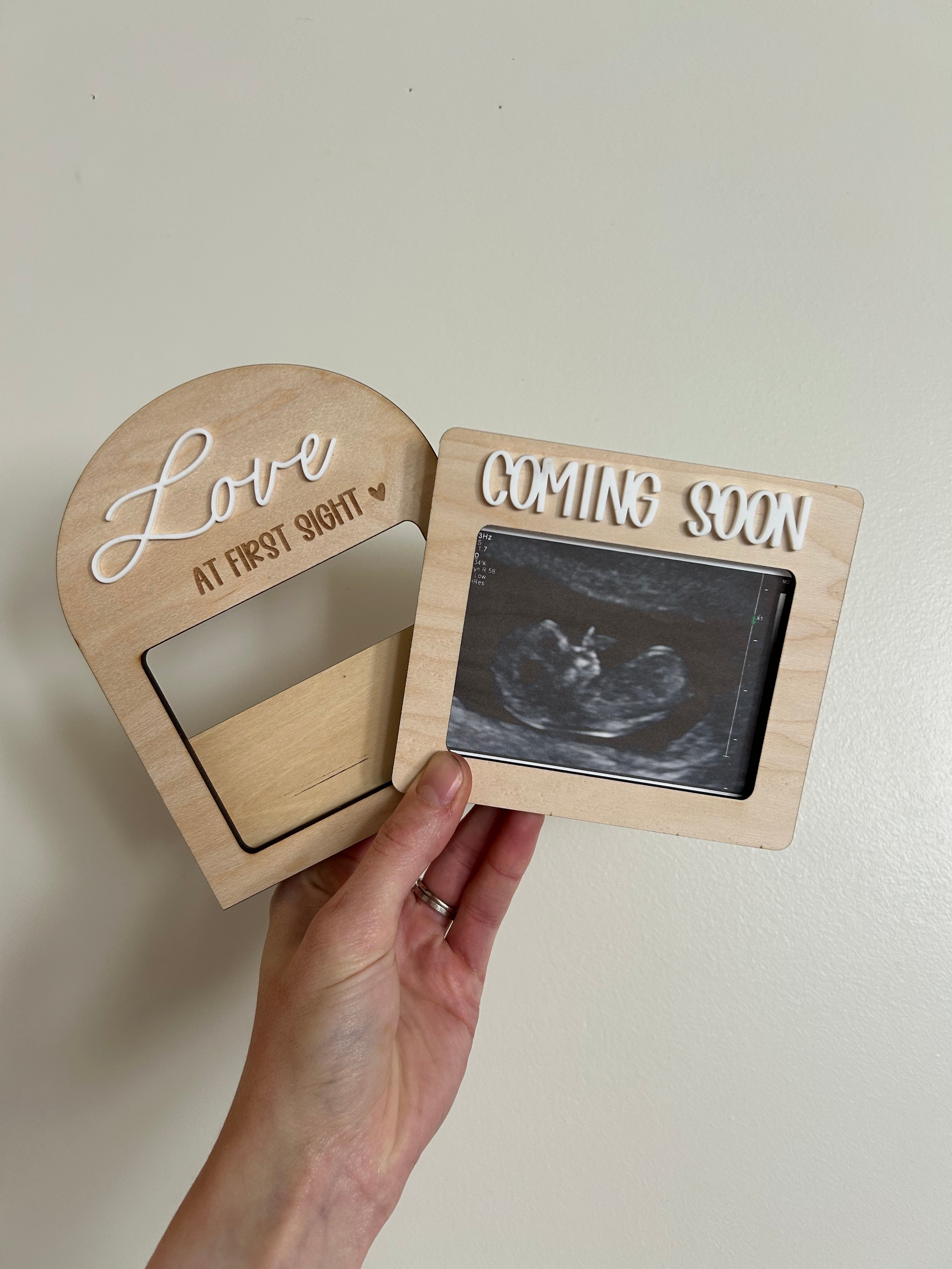 Ultrasound Magnetic Photo Frame