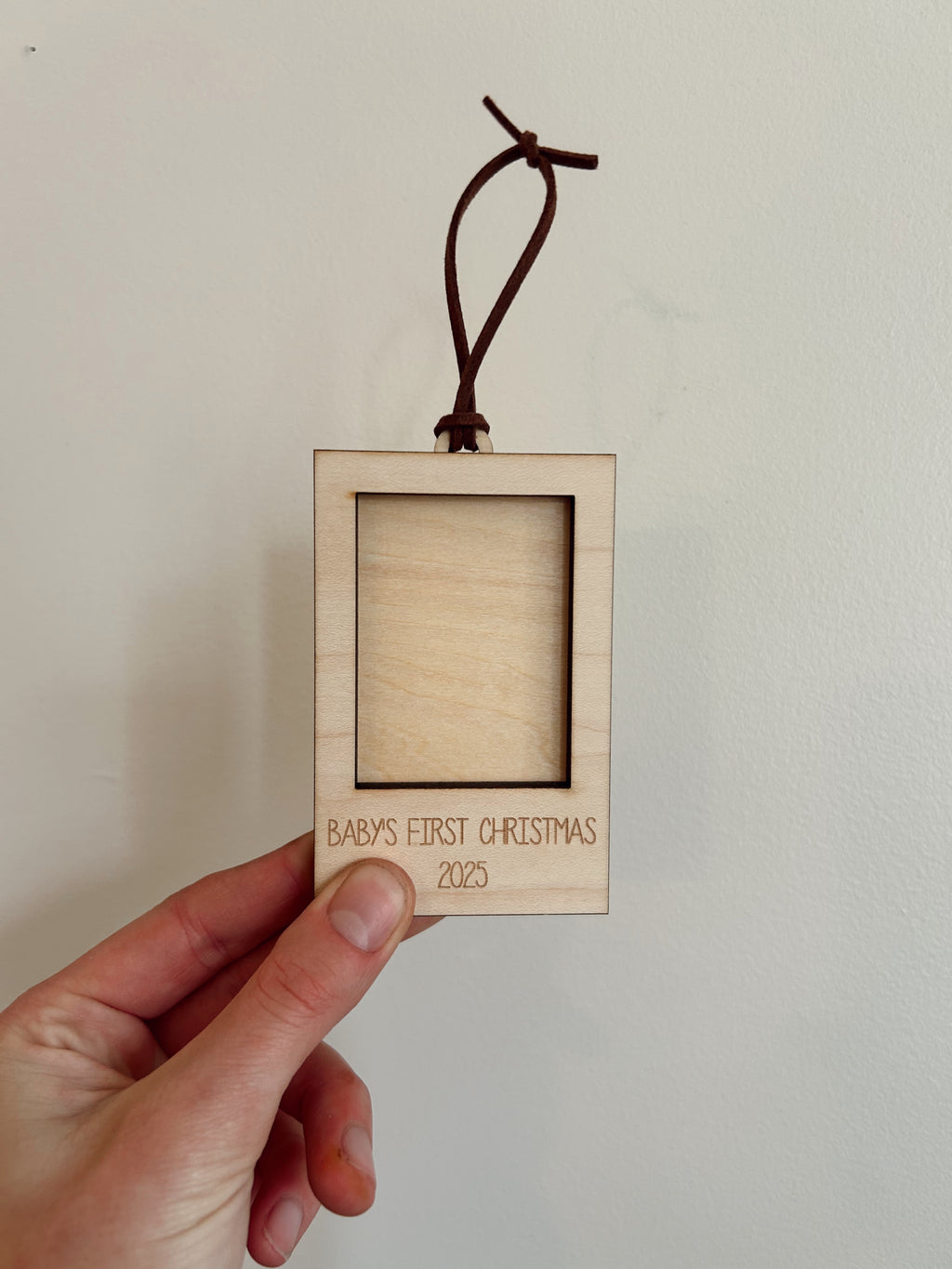 Polaroid Frame Christmas Ornaments