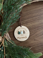 Personalized Baby's First Christmas Ornament
