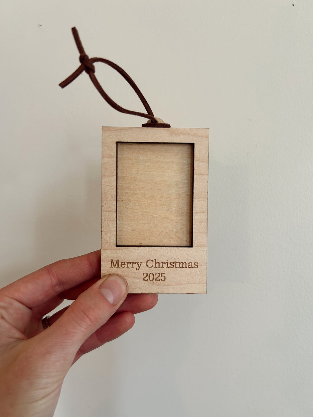 Polaroid Frame Christmas Ornaments