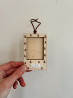 Polaroid Frame Christmas Ornaments