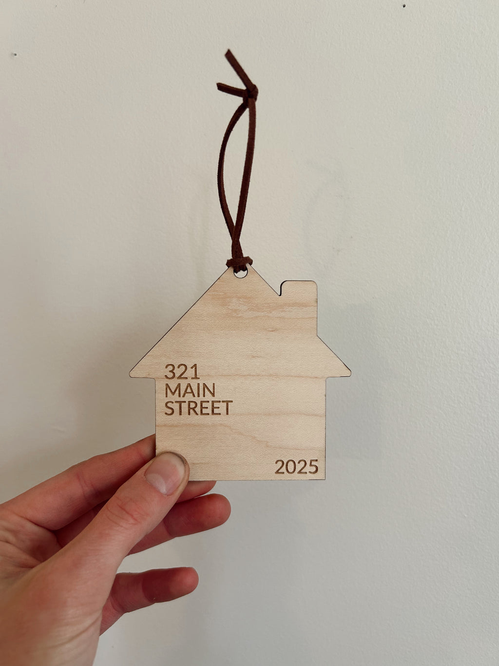 Personalized New House Christmas Ornament