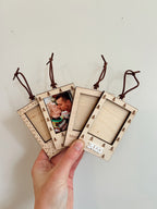 Polaroid Frame Christmas Ornaments