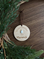 Personalized Baby's First Christmas Ornament