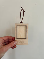 Polaroid Frame Christmas Ornaments