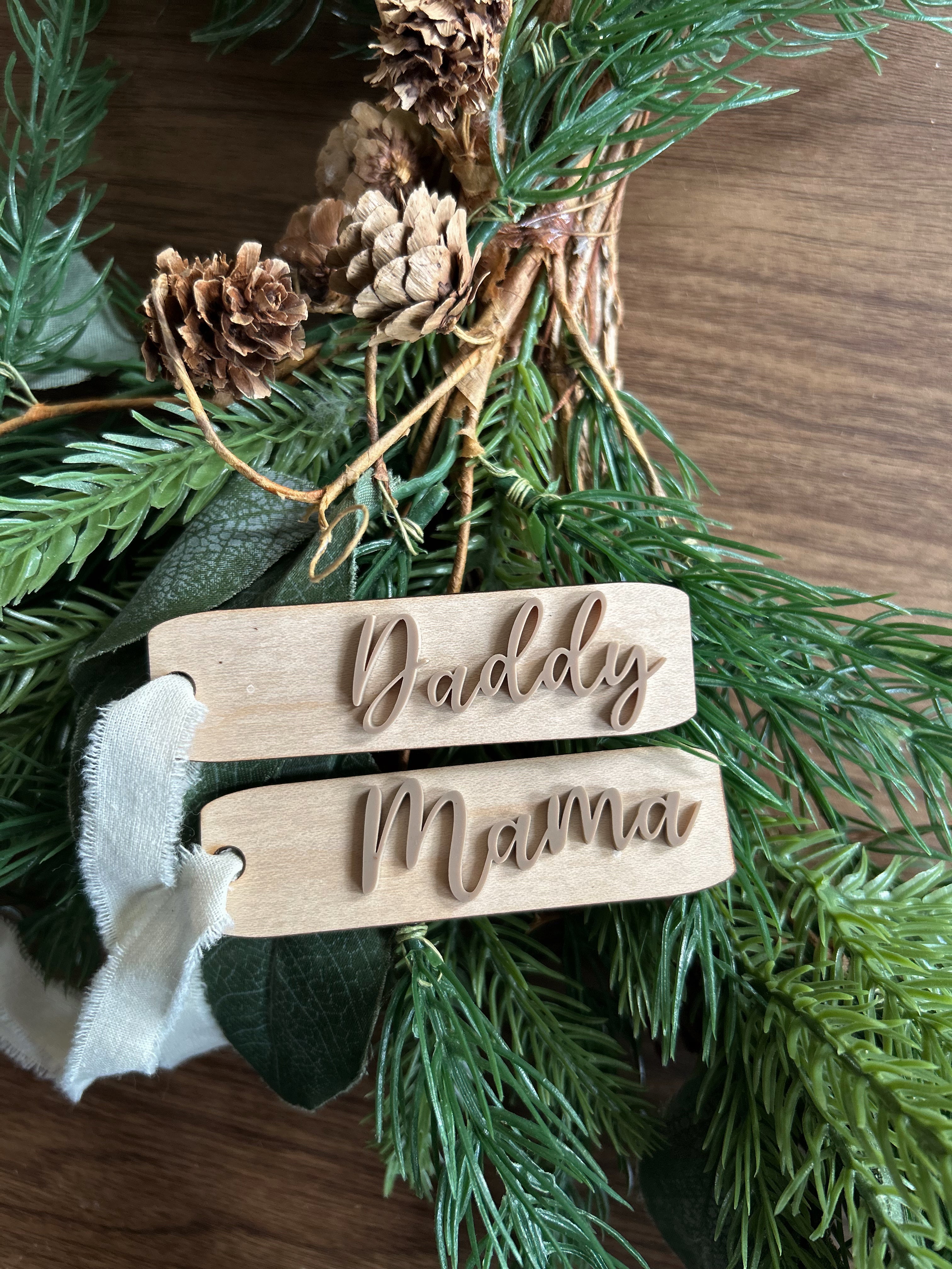 Personalized Stocking Tags