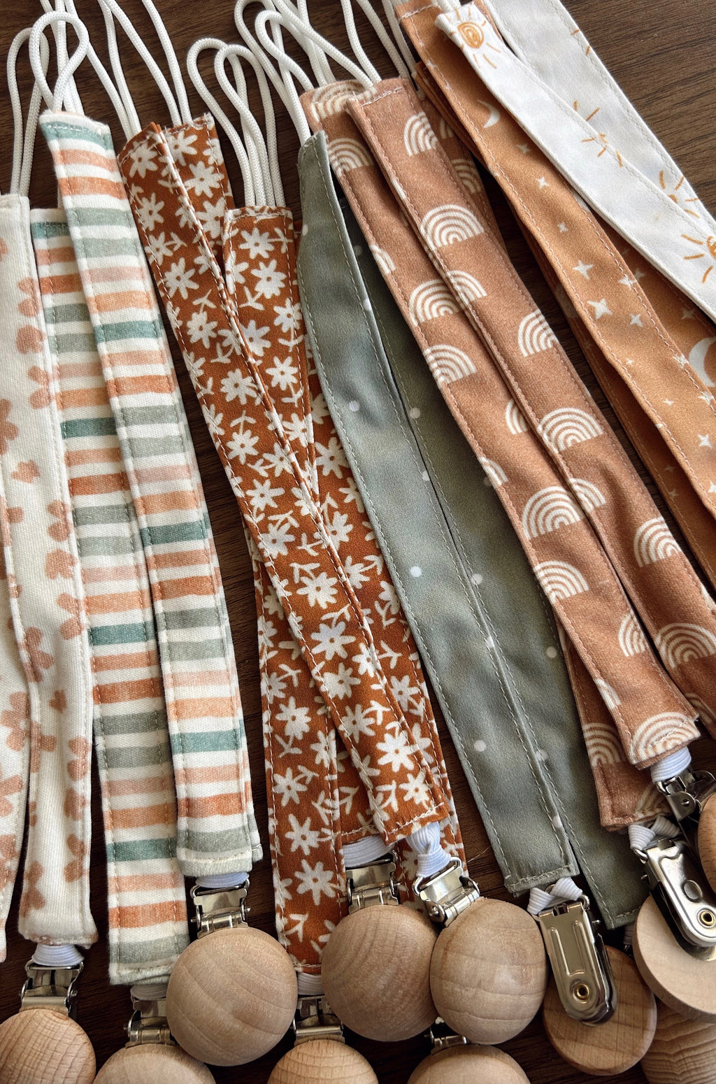 Organic Cotton Soother Clips