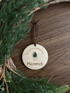 Personalized Baby's First Christmas Ornament
