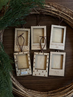 Polaroid Frame Christmas Ornaments