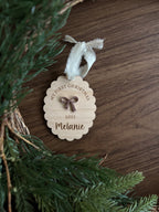 Personalized Baby's First Christmas Ornament
