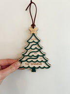 Personalized Grandchildren/Family Christmas Tree Ornament