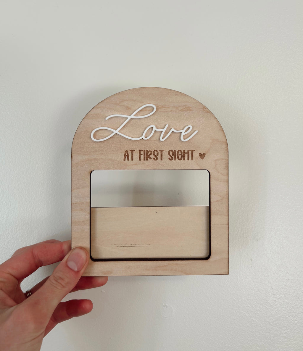 Ultrasound Magnetic Photo Frame