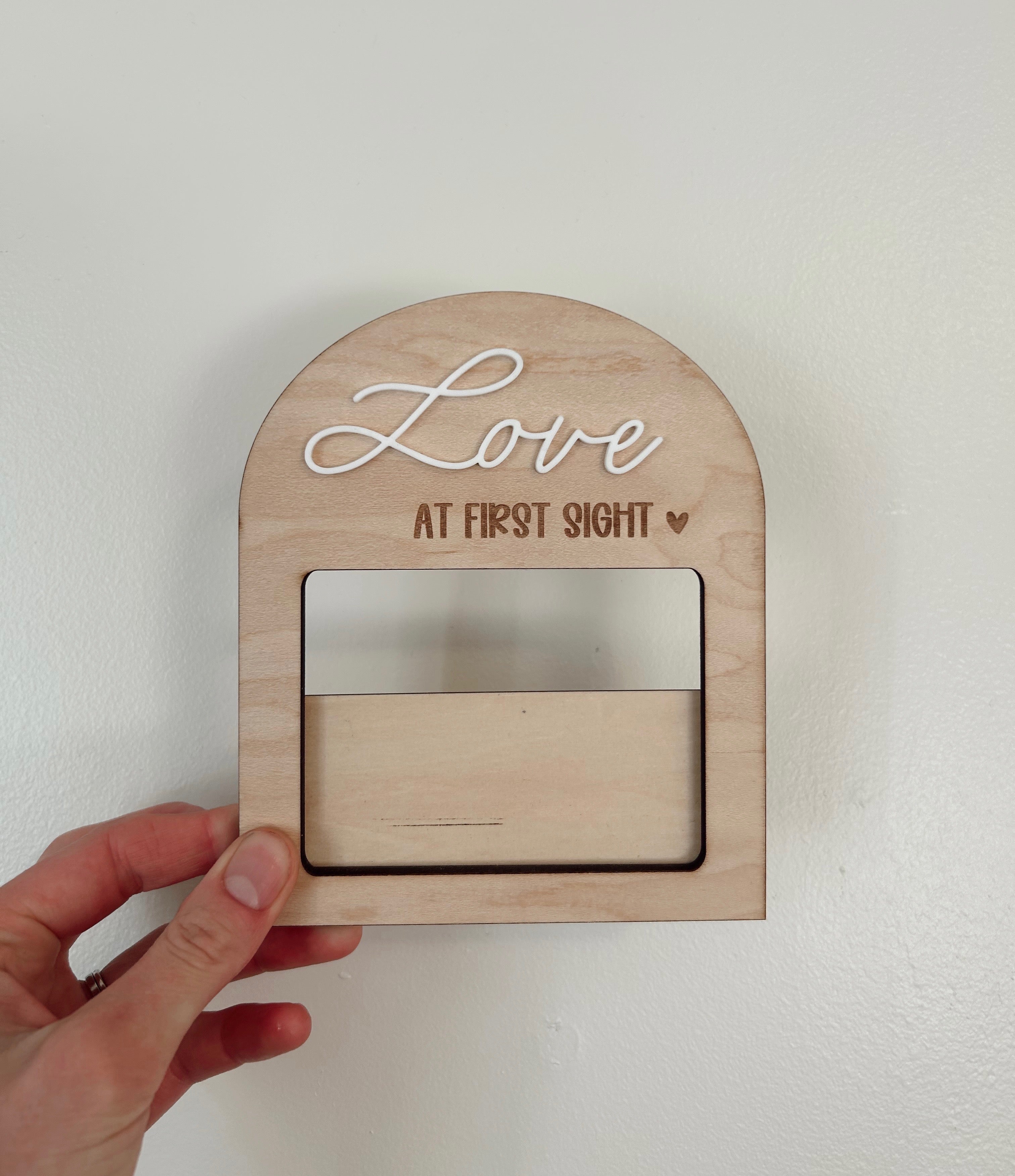 Ultrasound Magnetic Photo Frame