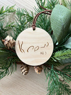 Personalized Handwritten Christmas Ornament
