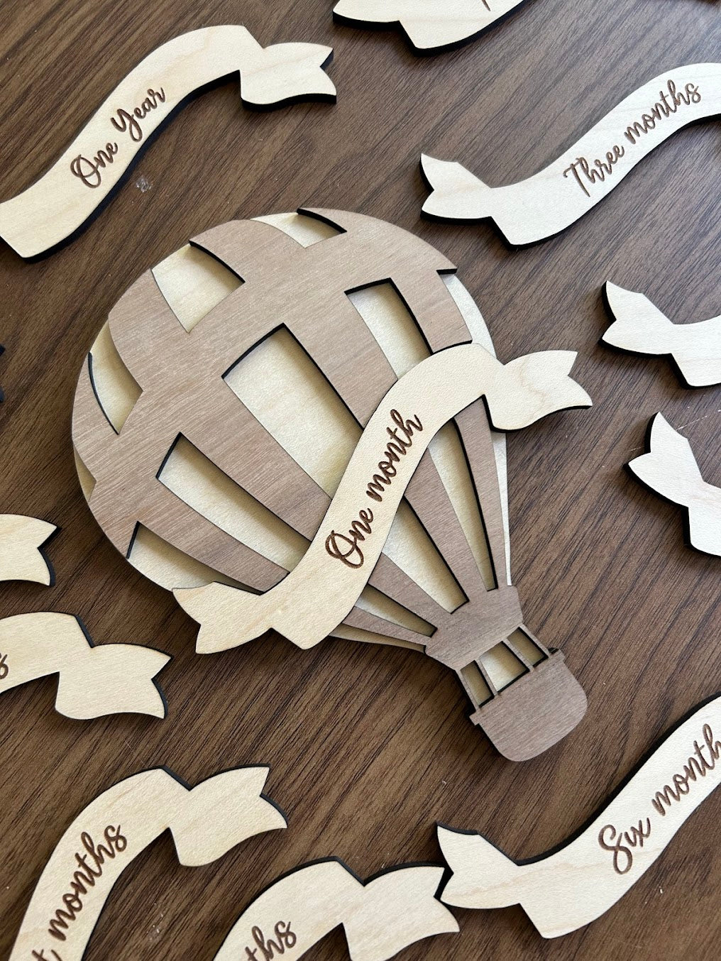 Hot Air Balloon Monthly Milestones