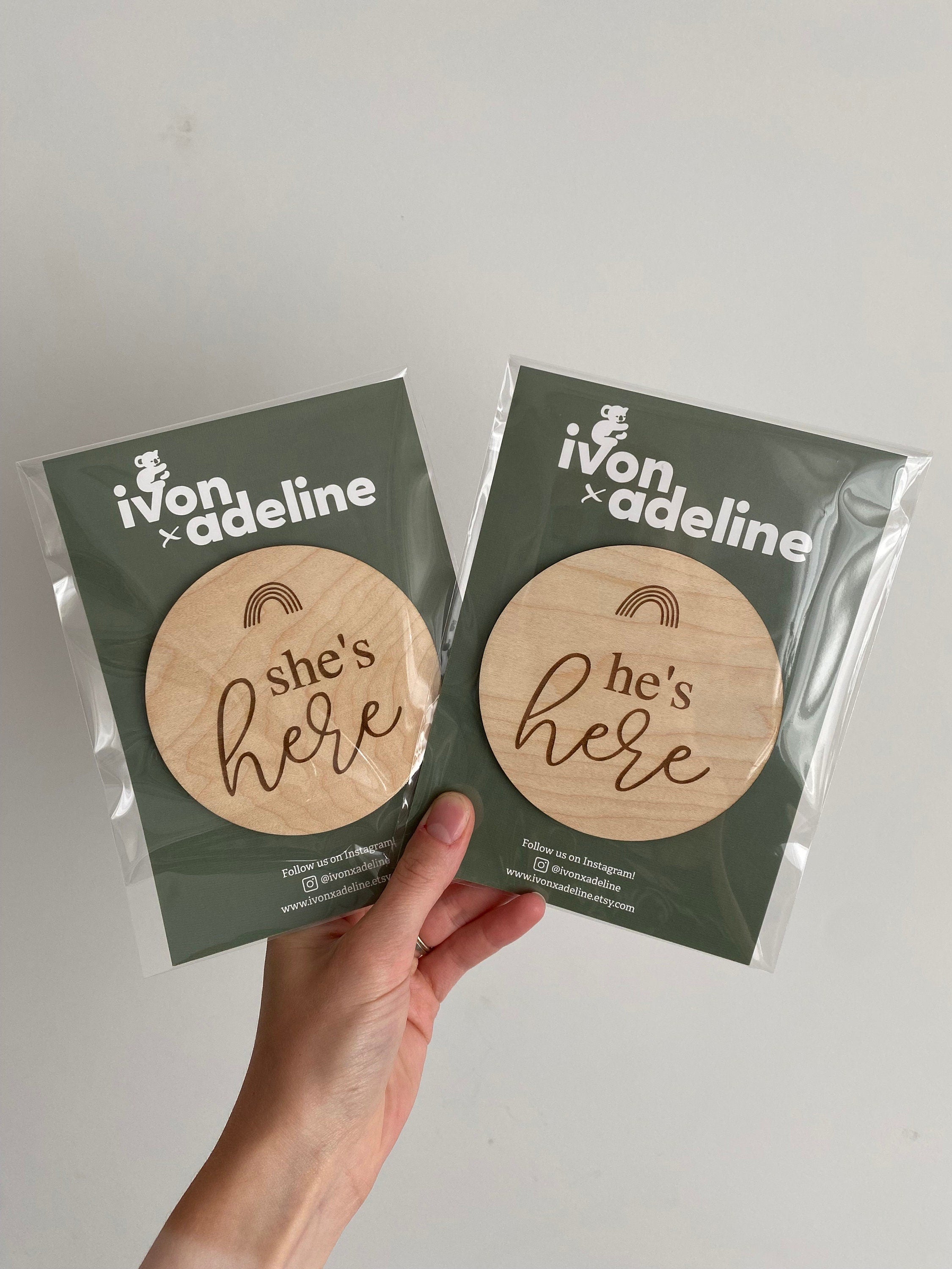 Gender Announcement Baby Sign