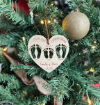 Personalized Family Christmas Ornament