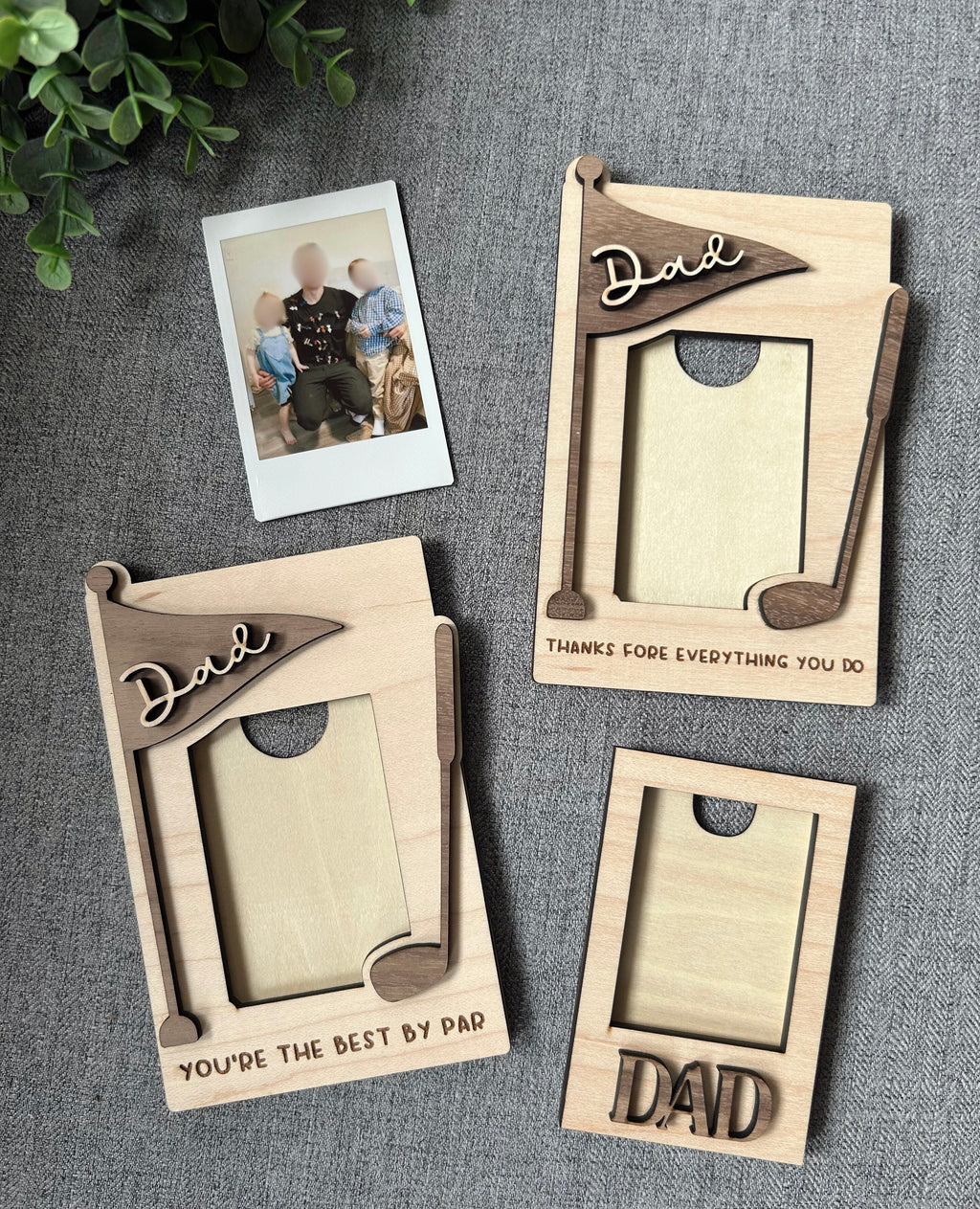 Golf Magnetic Photo Frame