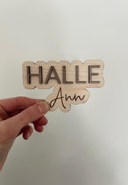 Personalized 3D Baby Name Sign