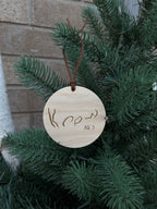 Personalized Handwritten Christmas Ornament