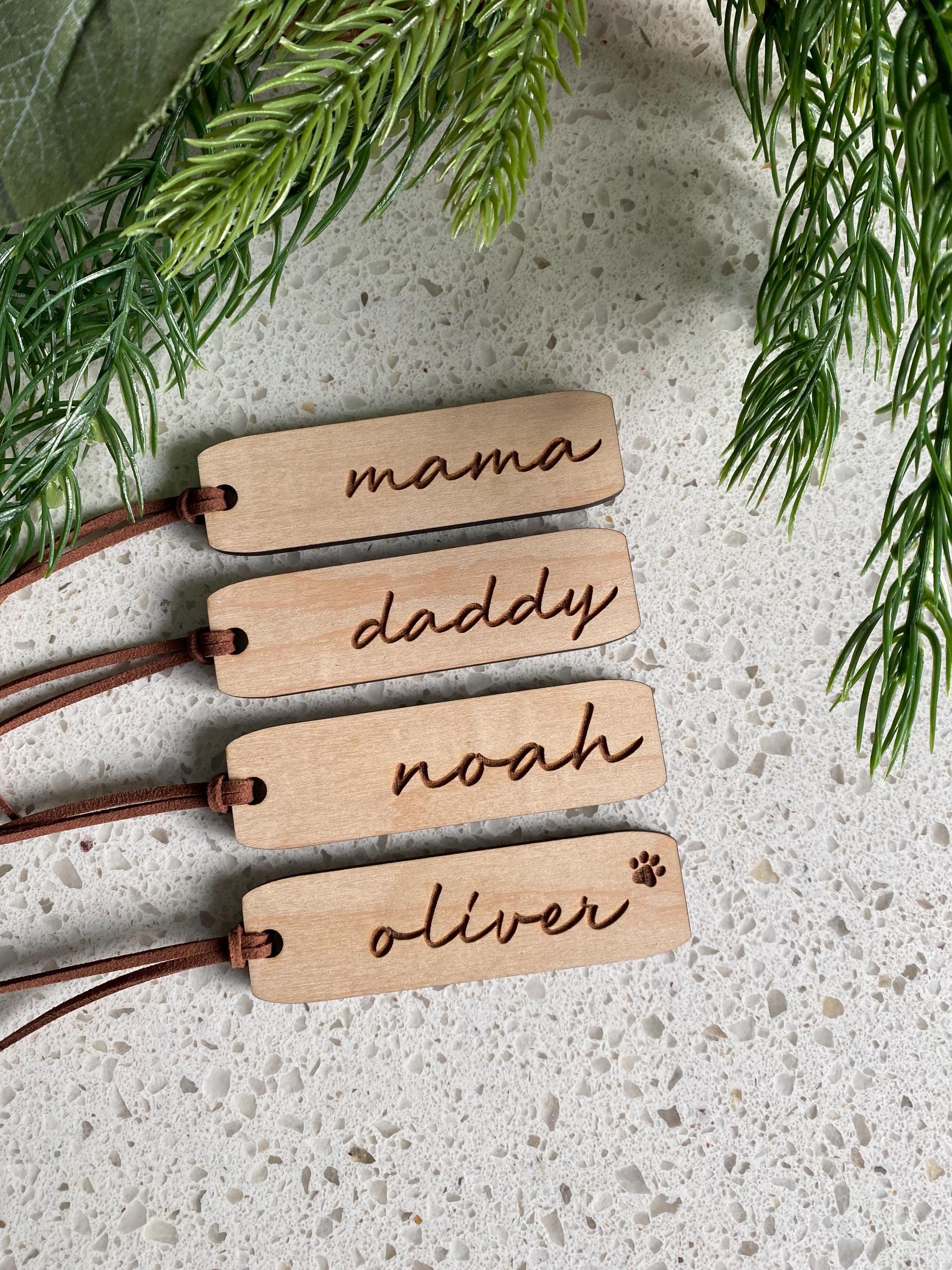 Personalized Stocking Tags